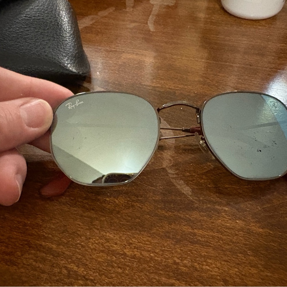 Ray-Ban Sunglasses - Silver Frame Metallic Lens
